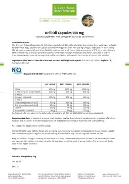 Krill Oil Capsules 90 capsules