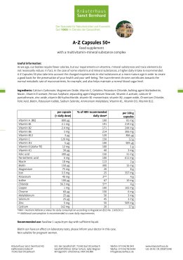 A-Z Capsules 50+ 150 capsules