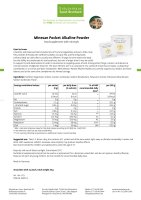 Minesan Pocket Alkaline Powder 60 g