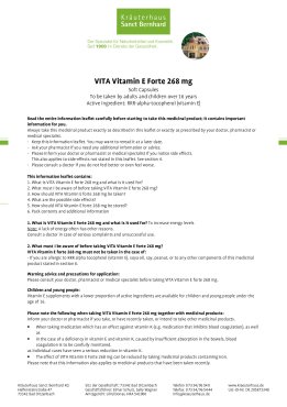 Vita Vitamin E Forte Capsules 268 mg 180 capsules