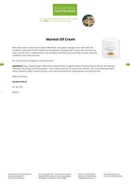 Marmot Oil Ointment 100 ml