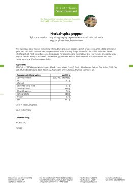 Herbal-spice pepper 180 g