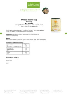 Wellness Reform Soup 540 g