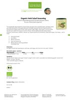 Organic Herb Salad Seasoning 300 g