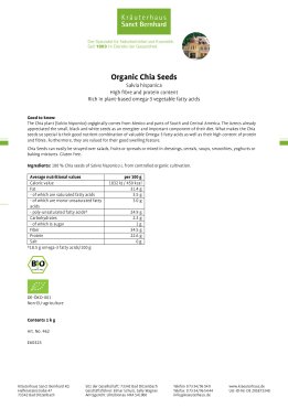 Organic Chia Seeds