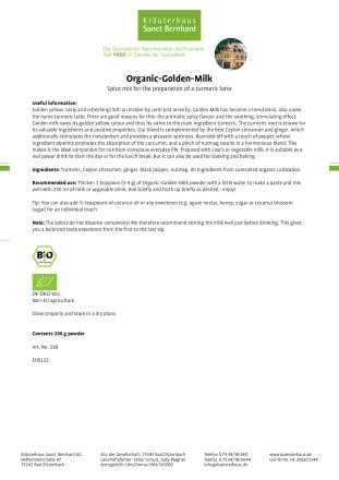 Organic-Golden-Milk 200 g