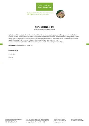 Apricot Kernel Oil 100 ml