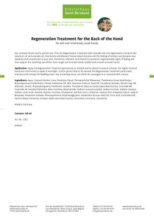 Regeneration Treatment for the Back of the Hand-Set 2 item