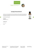 Evening Primrose Skin Oil 30 ml