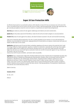 Super 20 Sun Protection Milk 250 ml