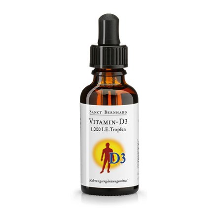 Vitamin D3-1,000 I.U. Drops 30 ml