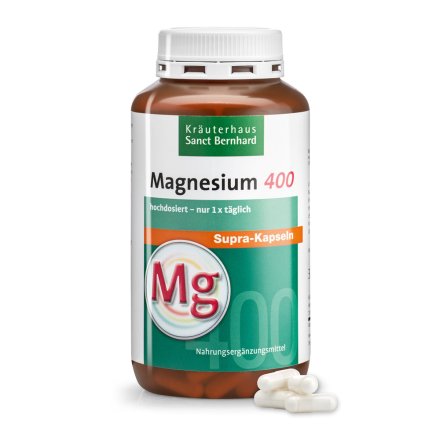 Magnesium 400 supra Capsules · 300 capsules 300 capsules