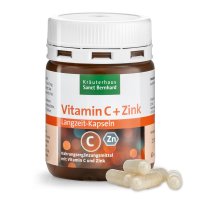 Vitamin C + Zinc Slow Release Capsules 60 capsules