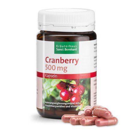 Cranberry Capsules 500 mg 90 capsules