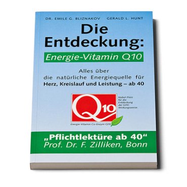 Die Entdeckung: Energie - Vitamin Q10 / The discovery: energy - vitamin Q10/ Literature in German
