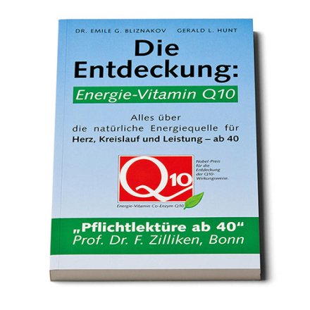 Die Entdeckung: Energie - Vitamin Q10 / The discovery: energy - vitamin Q10/ Literature in German