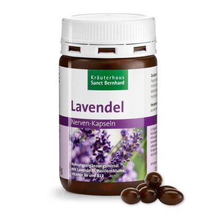 Lavender Nerve Capsules 120 capsules