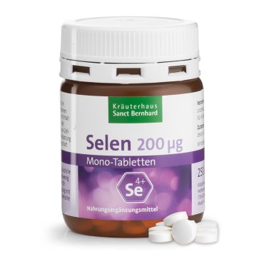 Selenium 200 µg Mono-tablets 250 tablets