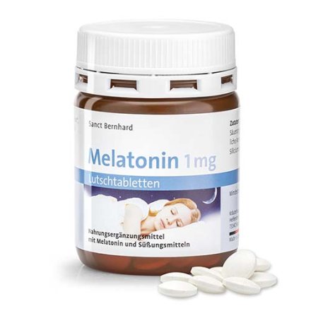 Melatonin 1 mg lozenges 120 tablets