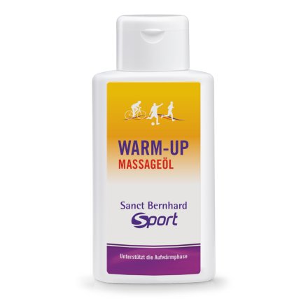 Sanct Bernhard Sport WARM-UP Massage Oil 250 ml