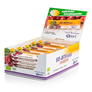 Sanct Bernhard Sport  Organic Active Bar Cranberry 1200 g