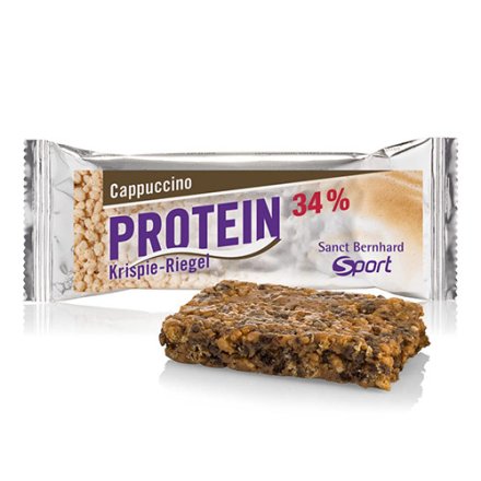 Sanct Bernhard Sport Crispy Protein Bar Cappuccino 20 bars pack 1000 g