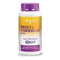 Sanct Bernhard Sport Omega-3+Vitamin-D3+K2 Capsules 120 capsules