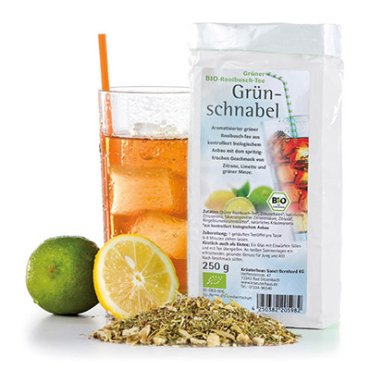 Organic green Rooibos Tea "Grünschnabel/sapling" 250 g