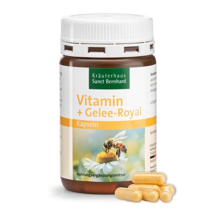 Vitamin Capsules with Royal Jelly 120 capsules