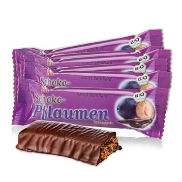 Organic Chocolate-plum-bar 400 g