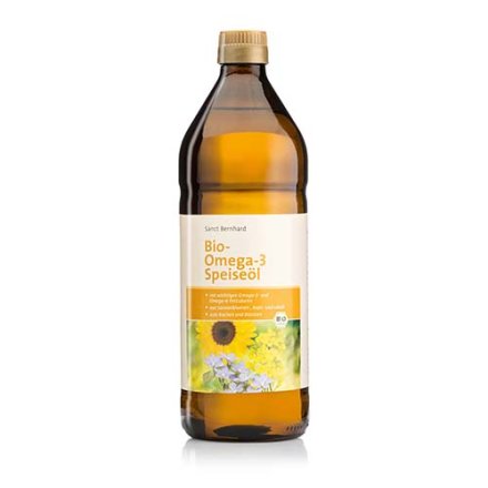 Organic Omega-3 Vegetable Oil 750 ml
