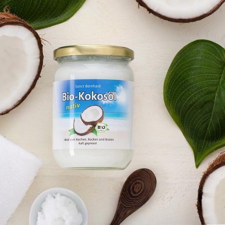 Organic Coconut Oil · cold pressed 500 ml