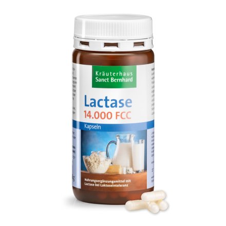 Lactase Capsules 14,000 FCC-units/capsule 150 capsules