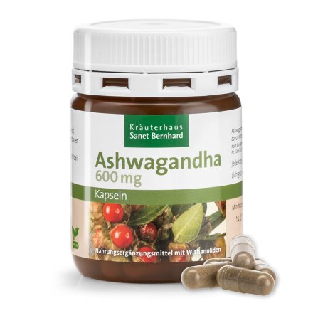 Ashwagandha 600 mg Capsules 60 capsules