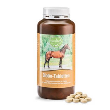 tierlieb Biotin tablets for horses 500 tablets